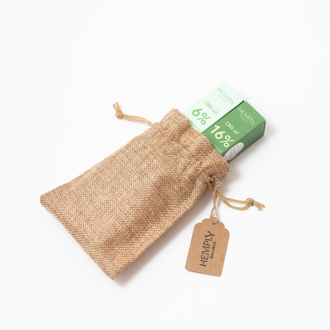 Hemply Balance ギフトラッピング袋小(CBDオイル1~2本用)