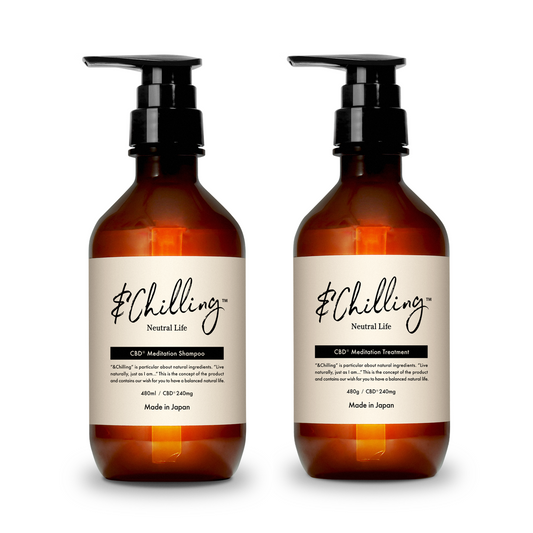 アンドチリング(&Chilling) アンドチリングCBDメディテーションシャンプー&トリートメントセット