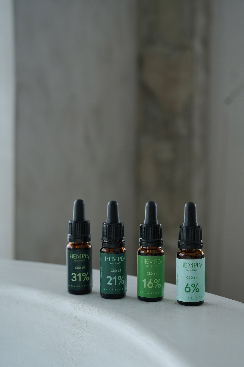 Hemply Balance プレミアムCBDオイル 超高濃度31% 3100mg