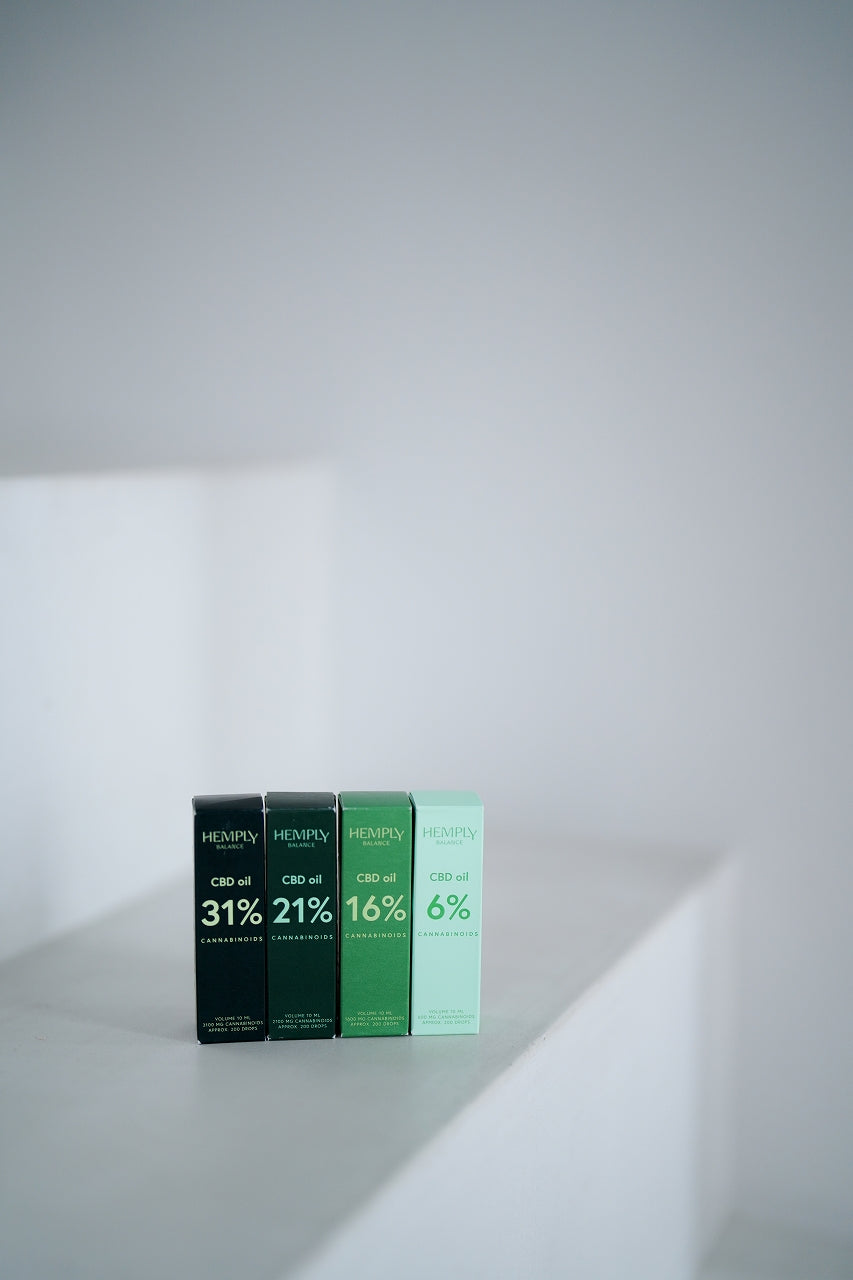 Hemply Balance プレミアムCBDオイル 高濃度16% 1600mg