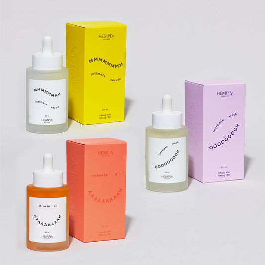 【お得なセット割】Hemply Balance CBDインティメイトウォッシュ&セラム&オイル パーフェクトフェムケアセット