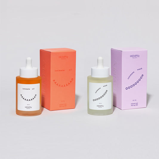 【お得なセット割】Hemply Balance CBDインティメイトウォッシュ&オイル フェムケアスターターセット