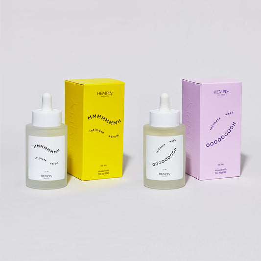【お得なセット割】Hemply Balance CBDインティメイトウォッシュ&セラム フェムケアスターターセット