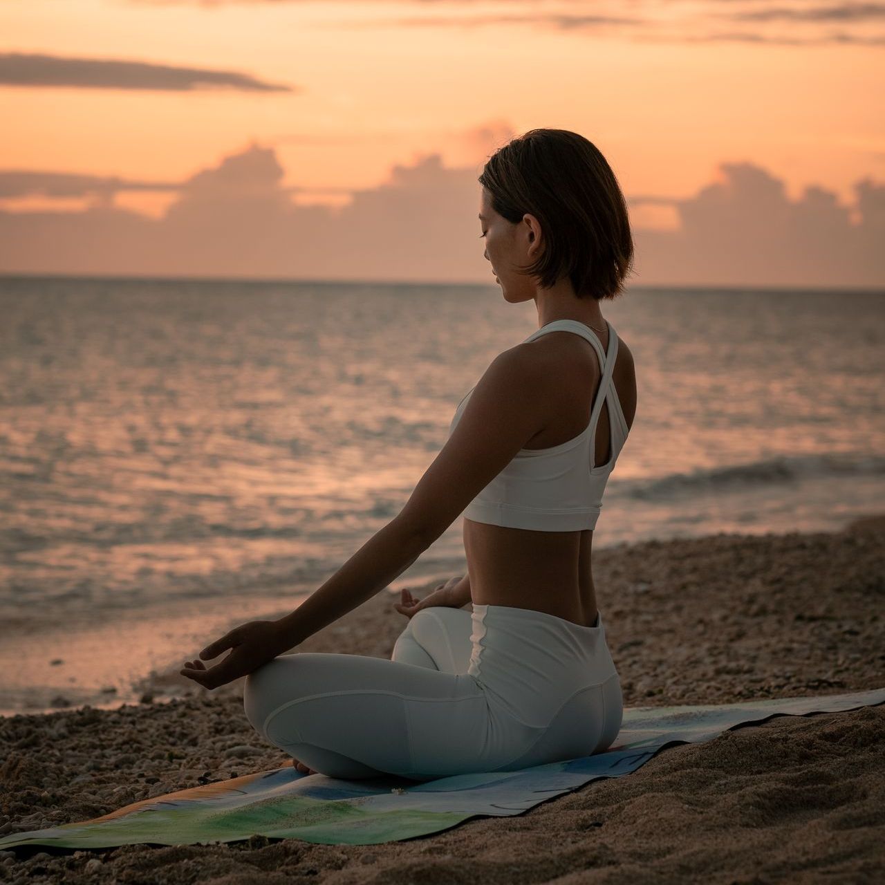 Hybrid Yoga Mat Red Lip