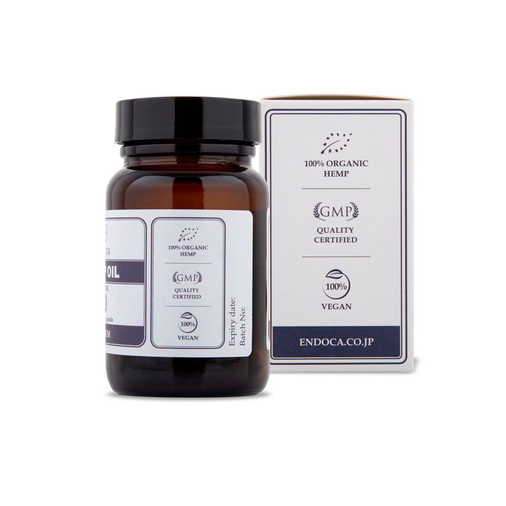 エンドカ(ENDOCA) カプセルヘンプオイル 300mg ミディアム