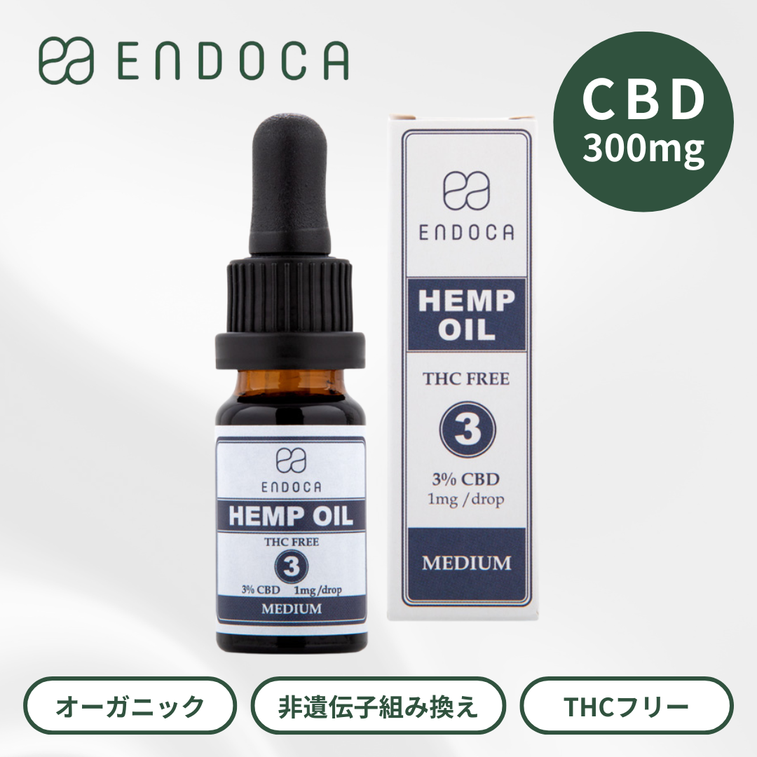 エンドカ(ENDOCA) ヘンプオイルドロップ 300mg
