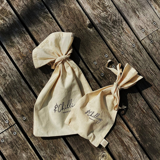 アンドチリング(＆Chilling)  オーガニックコットンギフトバッグ Sサイズ