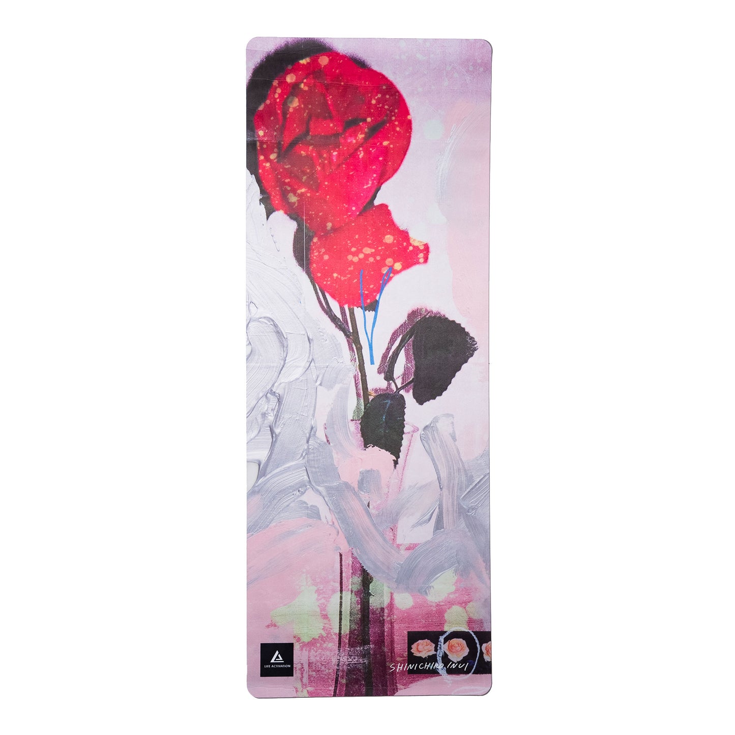 【NEW】Hybrid Yoga Mat Red rose