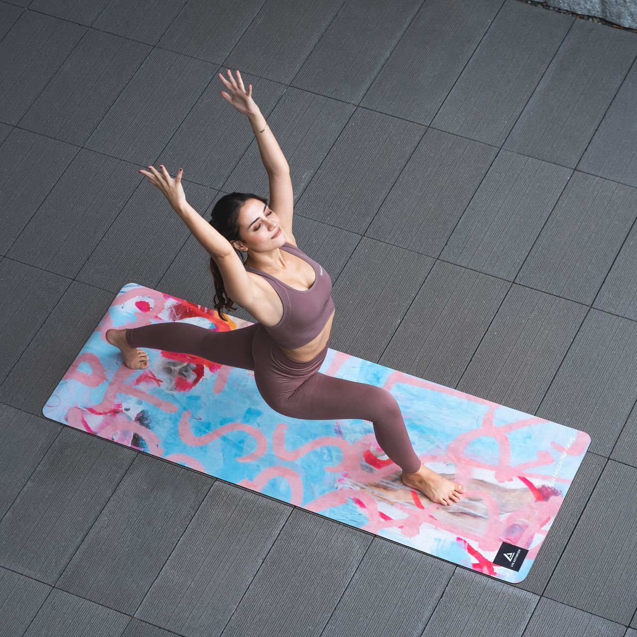 Hybrid Yoga Mat BURST